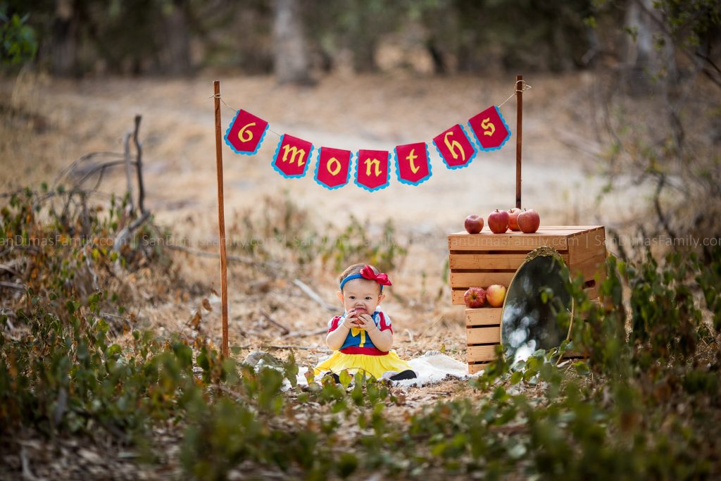 San Dimas baby portrait