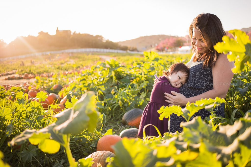 Cal Poly Pomona Pumpkin Patch Family Photo